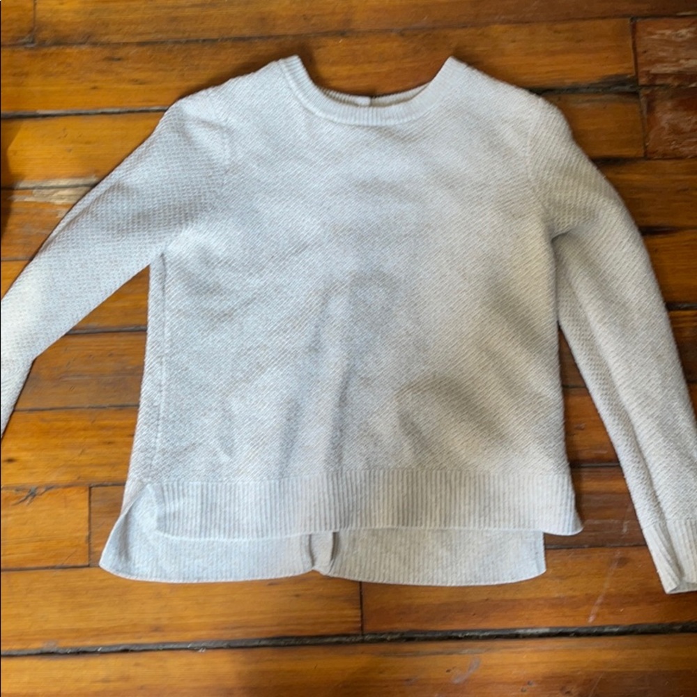 Cream sweater